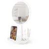 Image de Miroir de table - YOGHI - MIZO - LED ajustable - Porte-bijoux & support téléphone - Rechargeable 90 min