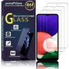 Image de Film de protection - VCOMP - Samsung Galaxy A22 5G - Verre Trempé - Pack de 3 - Résistant aux rayures