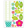 Image de Sud trading - Sticker enfant Fleurs- 70 x 50 cm - Multicolore