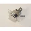 Image de Thermostat Klixon pour sèche-linge - WHIRLPOOL - NC 60° - Pièce dorigine constructeur - Conçu pour les modèles AWB650
