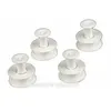Image de JEU 4 ROULETTES PANIER SUPERIEUR pour lave-vaisselle WHIRLPOOL ADP8400WH - Pièce dorigine constructeur