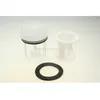 Image de Bouchon Blanc Pompe Askoll/Plaset pour Lave-linge Indesit AA1000 AAB1300 AAX116 AAX126 AAX149 ATD1