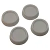 Image de Lot de 4 patins anti-vibrations universels - WPRO - Accessoires pour machine à laver - Diamètre 45mm