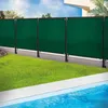 Image de IDMARKET Brise vue renforcé 2 x 10 M vert 220 gr/m² luxe PRO