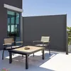 Image de IDMARKET Paravent extérieur rétractable 160 x 300 CM gris anthracite store latéral