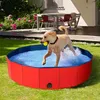 Image de IDMARKET Piscine pliable XXL pour chien baignoire 120 x 30 CM