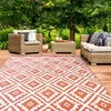 Image de IDMARKET Tapis extérieur BAHAMAS terracotta 270 x 370 CM