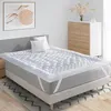 Image de IDMARKET Surmatelas 140x190 CM SACHA 7 zones de confort épais et moelleux 600 gr