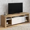 Image de ID MARKET meuble tv MALO 1 porte 140 cm multicolore à poser