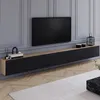 Image de ID MARKET meuble tv ELIO 3 portes 270 cm bois suspendu