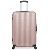 Image de Valise Grand Format CARPATES 4 Roues - rose - HERO 75x47x29cm