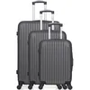 Image de Set de 3 Valises CARPATES 75 cm 4 Roues - gris - HERO