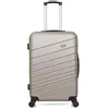 Image de Valise Moyenne TIGRE - beige - WAVE PARIS 65x41x26cm