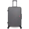 Image de Valise Grand Format SPIEZ 4 Roues - gris - SWISS KOPPER 75x47x29cm