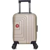 Image de Valise Cabine XXS RUTI 4 Roues - beige - SWISS KOPPER 46x32x20cm