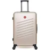 Image de Valise Grand Format ABS ZURICH 4 Roues - beige - SWISS KOPPER 75x47x29cm