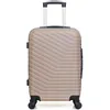 Image de Valise Cabine LENA 55 cm 4 Roues - beige - WAVE PARIS 55x35x21cm