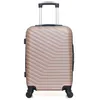 Image de Valise Cabine LENA 55 cm 4 Roues - rose - WAVE PARIS 55x35x21cm