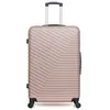 Image de Valise Grand Format LENA 4 Roues - rose - WAVE PARIS 75x47x29cm