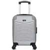 Image de Valise Cabine XXS CONGO 4 Roues - gris - WAVE PARIS 46x32x20cm