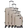 Image de Set de 4 Valises LONDON-M 75 cm 4 Roues - BEIGE - BLUESTAR