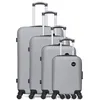Image de Set de 4 Valises LONDON-M 75 cm 4 Roues - GRIS - BLUESTAR