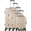 Image de Set de 4 Valises LAGOS-M 75 cm 4 Roues - beige - HERO