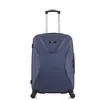 Image de Valise Weekend GARIBALDI 4 Roues - BLEU - BLUESTAR 65x41x26cm