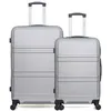 Image de Lot de 2 - Valise grand format et valise weekend UTAH - gris - HERO