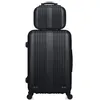 Image de Lot de 2 - Valise weekend et vanity LIPARI - noir - HERO