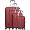 Image de Set de 4 Valises CARPATES-M 75 cm 4 Roues - rouge - HERO