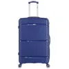 Image de Valise Grand Format CENTAURE 4 Roues - bleu - OBAGO 75x48x30cm