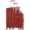 Image de Set de 3 Valises CENTAURE 75 cm 4 Roues - rouge - OBAGO