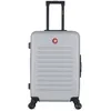 Image de Valise Weekend ABS WIL 4 Roues - gris - SWISS KOPPER 65x41x26cm