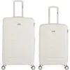 Image de Lot de 2 - Valise grand format et valise weekend CENTAURE - blanc - OBAGO