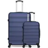 Image de Lot de 2 - Valise grand format et valise cabine RENOSO - bleu - HERO