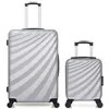 Image de LOT DE 2 - Valises grand format et cabine XXS DANUBE - gris - WAVE PARIS
