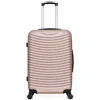 Image de Valise Weekend ABS ETNA 4 Roues - rose - HERO 65x41x26cm