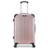 Image de Valise Weekend MADRID 4 Roues - ROSE - BLUESTAR 65x41x26cm