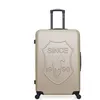 Image de Valise Grand Format ABS DAMON 4 Roues - blanc - GENTLEMAN FARMER 75x47x29cm