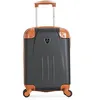 Image de Valise Cabine ABS HENRY-E 4 Roues 50 cm - noir - GENTLEMAN FARMER 50x33x21cm