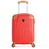Image de Valise Cabine ABS HENRY-E 4 Roues 50 cm - rouge - GENTLEMAN FARMER 50x33x21cm