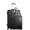 Image de Set de 3 valises - HERO - ATLANTA - 4 roues - Noir