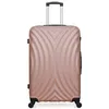 Image de Valise Grand Format LAGOS 4 Roues - rose - HERO 75x47x29cm