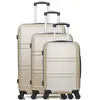 Image de Set de 3 valises - HERO - UTAH - 4 roues - Beige