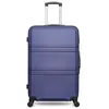 Image de Valise Grand Format UTAH 4 Roues - bleu - HERO 75x47x29cm