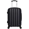 Image de Valise Cabine HIMALAYA 55 cm 4 Roues - noir - HERO 55x35x21cm
