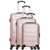 Image de SET DE 3 ABS ELBE-A 70 cm 4 Roues - rose - WAVE PARIS