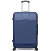 Image de Valise Grand Format SELENGA - BLEU - WAVE PARIS 75x47x29cm
