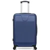 Image de Valise Moyenne SELENGA - BLEU - WAVE PARIS 65x41x26cm